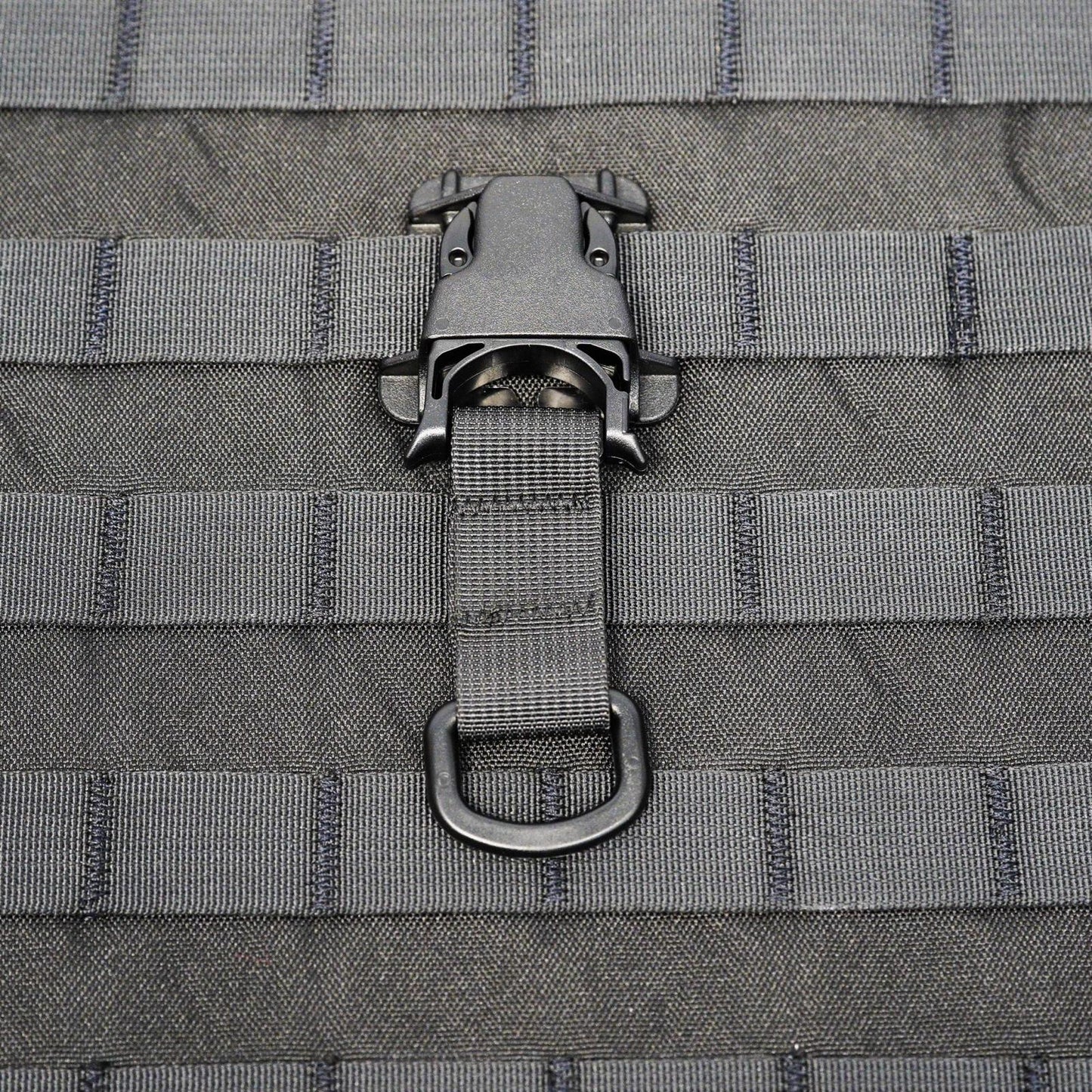 PALS/MOLLE D-Ring Acetal Every Which Way Quick Side Release Buckle Kit Pair Black Bartact-3