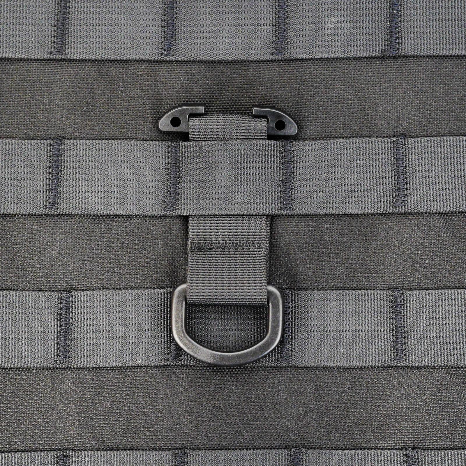 PALS / MOLLE Acetal T-Bar w/ D-Rings Pair Black Bartact-3