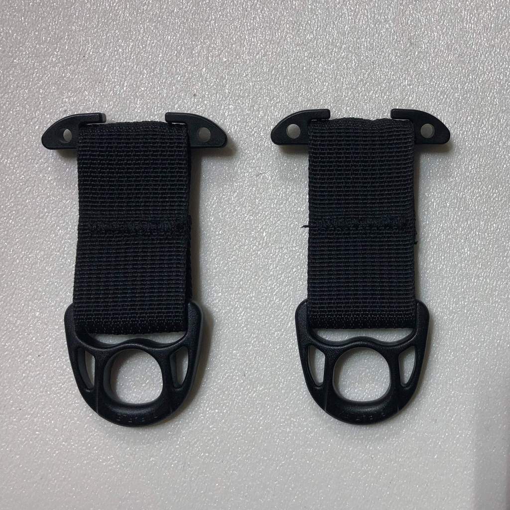 PALS/MOLLE Acetal T-Bar w/ Heavy Duty D-Rings (Pair of 2) Bartact