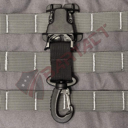 PALS/MOLLE Acetal Heavy Duty Swivel Hook Every Which Way Quick Side Release Buckle Kit (Pair of 2) Bartact-1