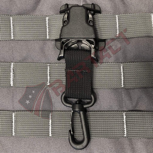 PALS/MOLLE Acetal Swivel Hook Every Which Way Quick Side Release Buckle Kit (Pair of 2) Bartact-1