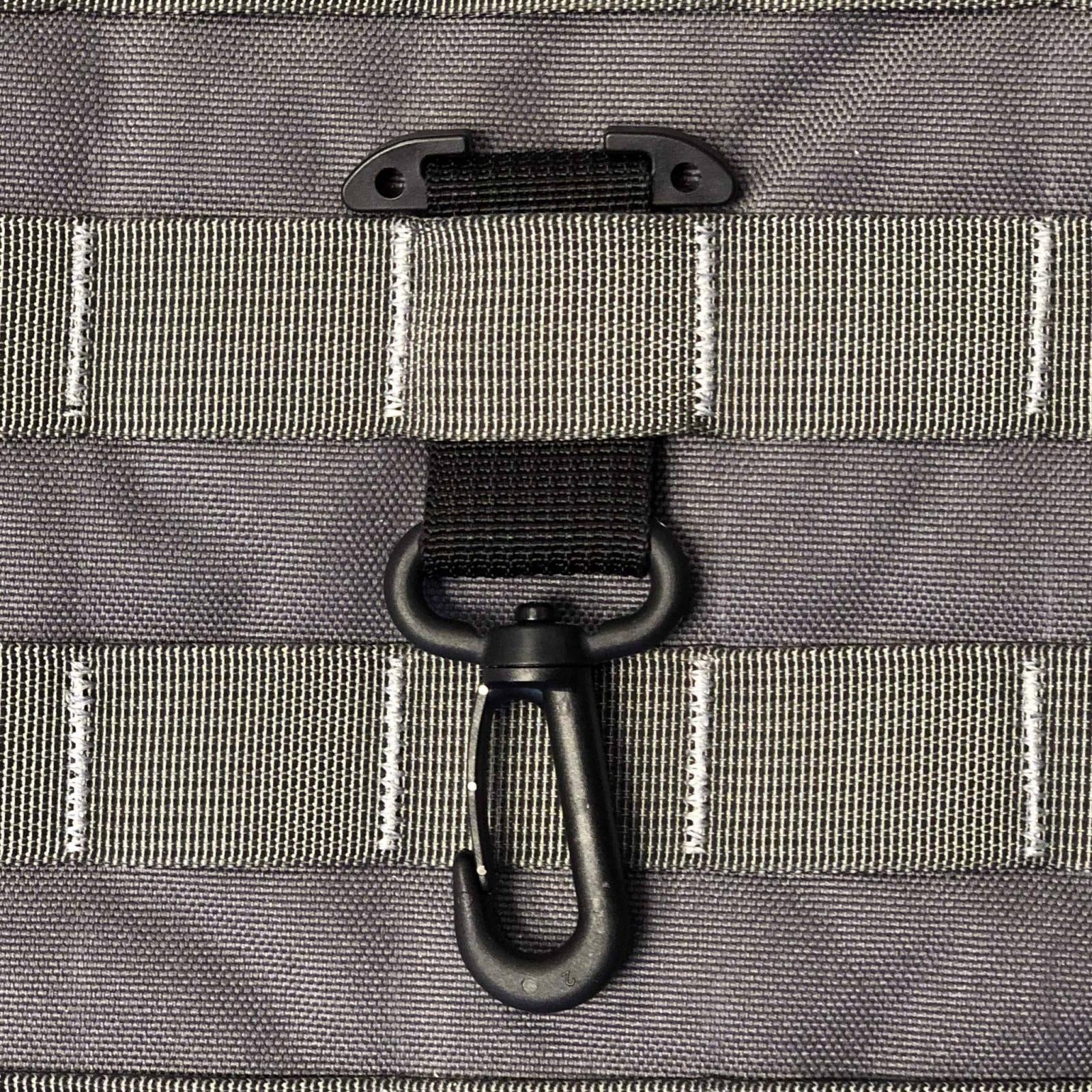 PALS/MOLLE T-Bar and Swivel Hooks Pair Black Bartact-3