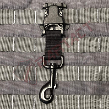PALS/MOLLE Metal Heavy Duty Swivel Hook Every Which Way Quick Side Release Buckle Kit (Pair of 2) Bartact-1