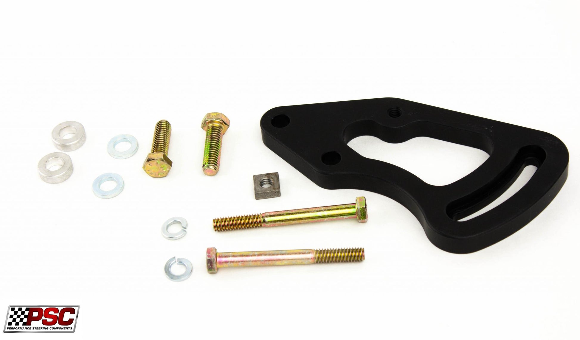 PSC Steering Adaptive Bracket Kit for SBGM Block Mounted Type II/CBR Power Steering Pumps PSC Performance Steering Components