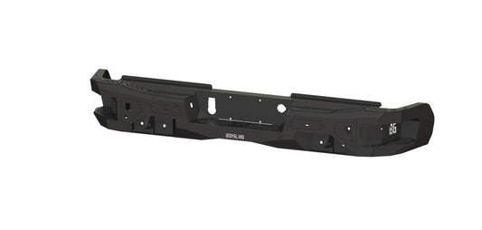 Freedom Rear Bumper For 2020-2026 Silverado/Sierra 2500/3500 HD Sensor Cutouts Bodyguard Bumpers