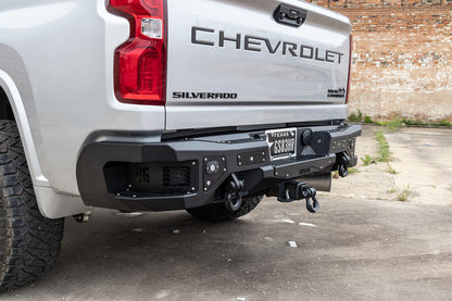 Freedom Rear Bumper For 2020-2026 Silverado/Sierra 2500/3500 HD Sensor Cutouts Bodyguard Bumpers-2