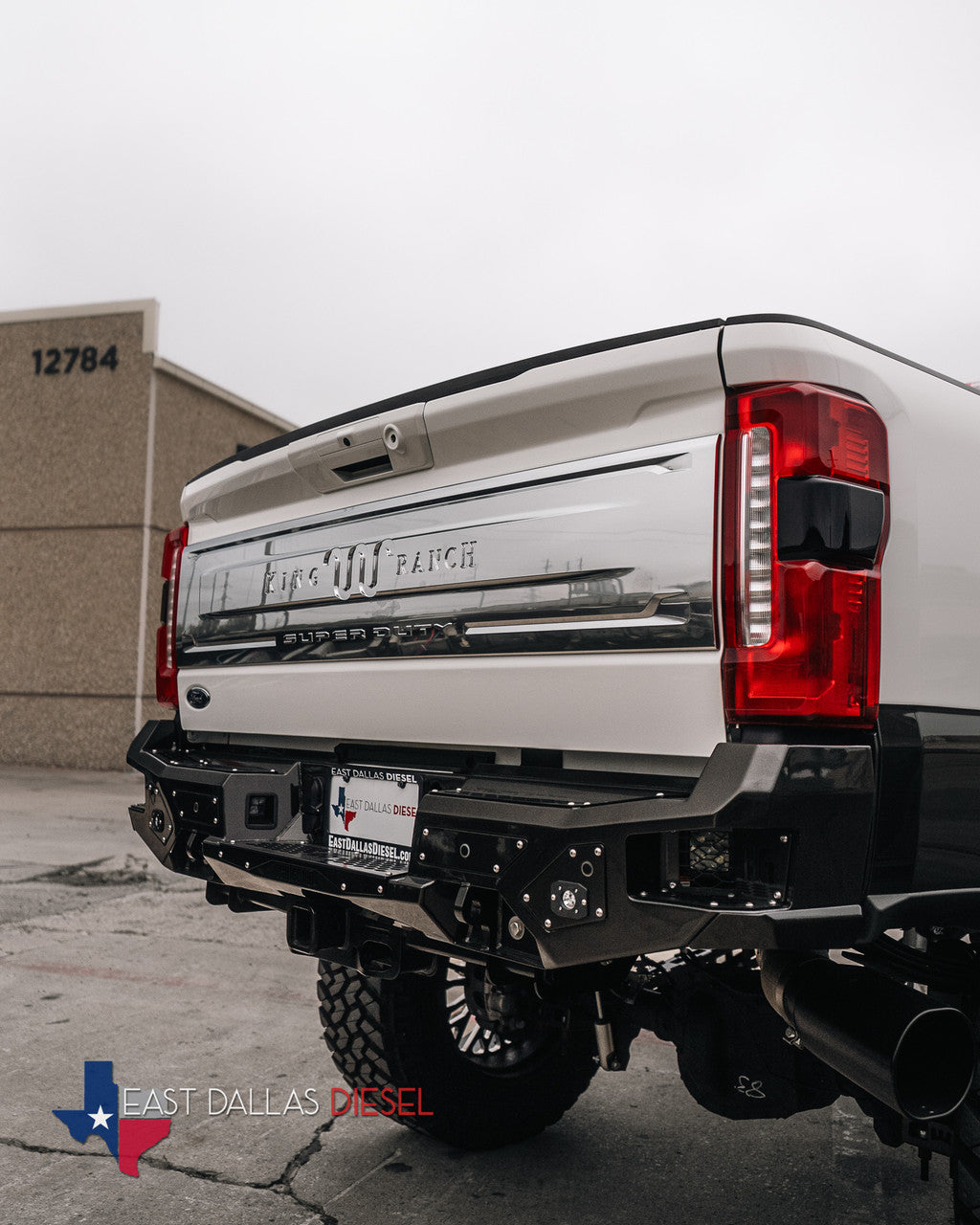 Freedom Rear Bumper For 2023-2026 Ford F250/350/450 Superduty Sensor Cutouts Bodyguard Bumpers-2