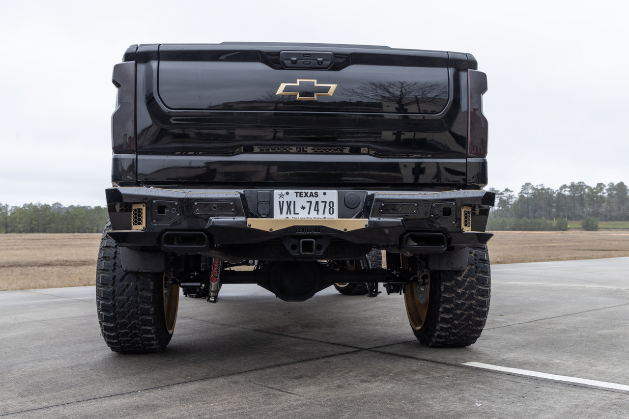 Freedom Rear Bumper For 2019-2025 Silverado/Sierra 1500 Bodyguard Bumpers-10