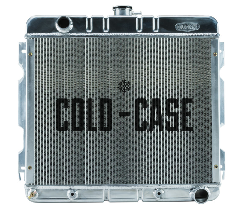 Cold Case Radiators 70-72 A,B Body Small Block Aluminum Performance Radiator 17x22 Inch Cold Case Radiators