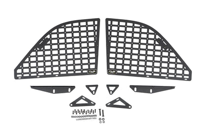 2021 2024 Ford Bronco 4 Door Hard Top Only Rear Window Molle Panels DV8 Offroad-10