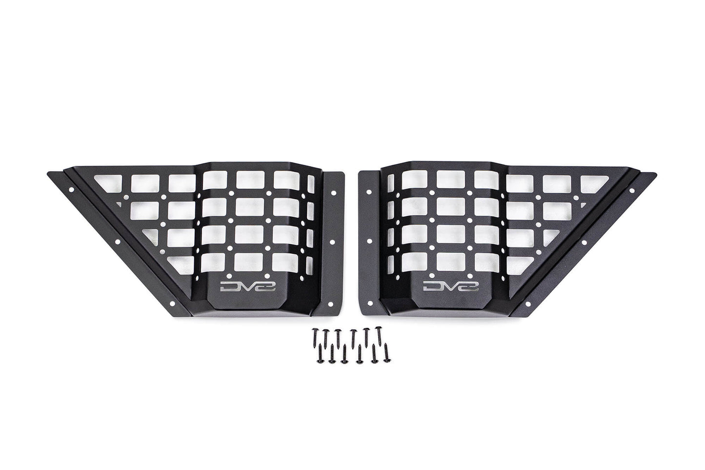 2021 2024 Ford Bronco Front Door Pocket Molle Panels DV8 Offroad-1