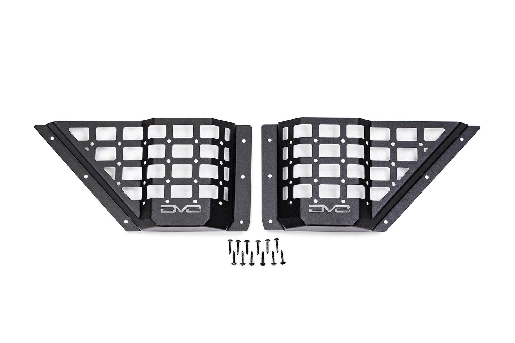 2021 2024 Ford Bronco Front Door Pocket Molle Panels DV8 Offroad-1
