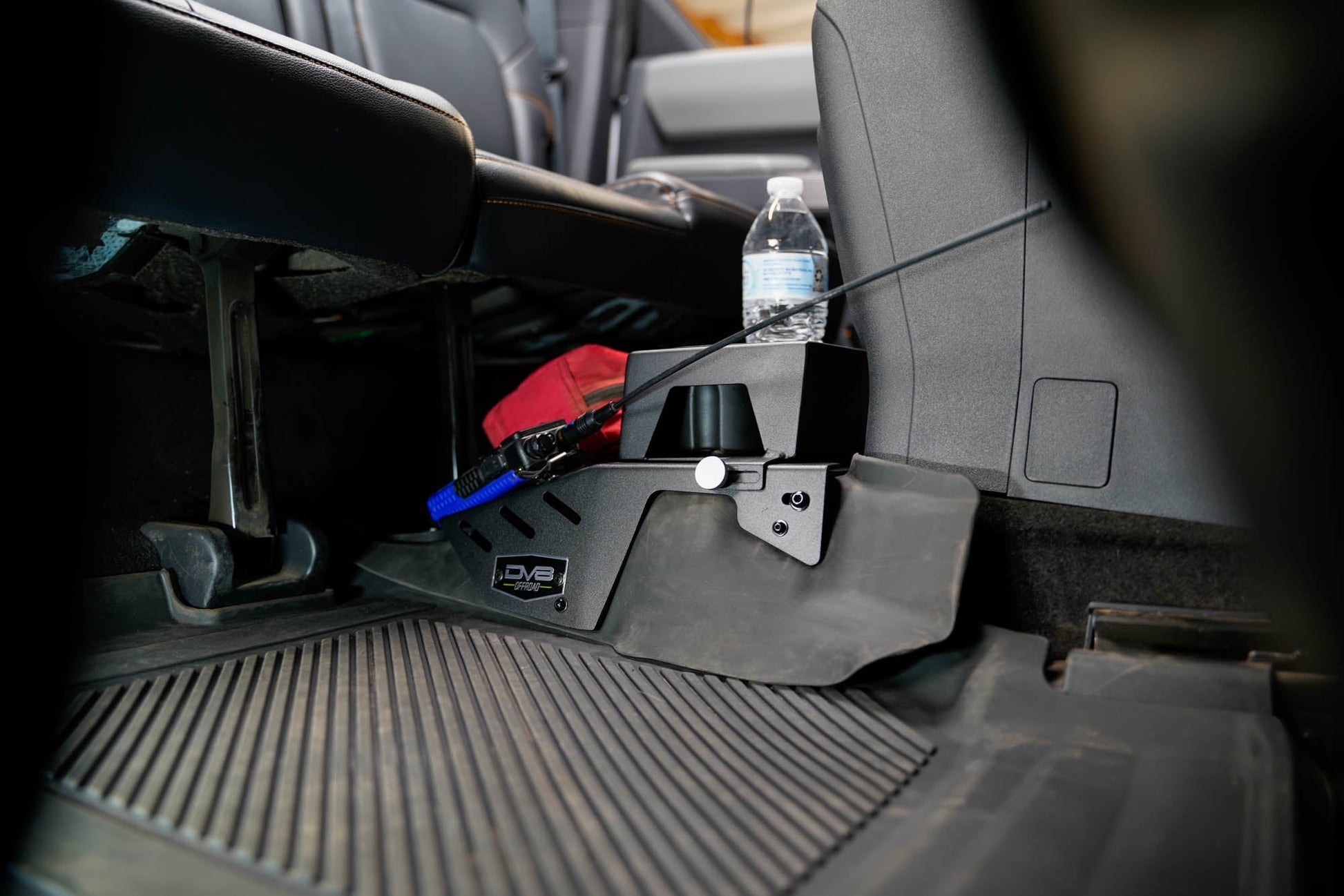 2021 2024 Ford Bronco 4 Door Rear Seat Cup Holder And Molle Panels DV8 Offroad-7