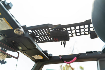 2021 2025 Ford Bronco 2 Door Overhead Molle Panel DV8 Offroad-5