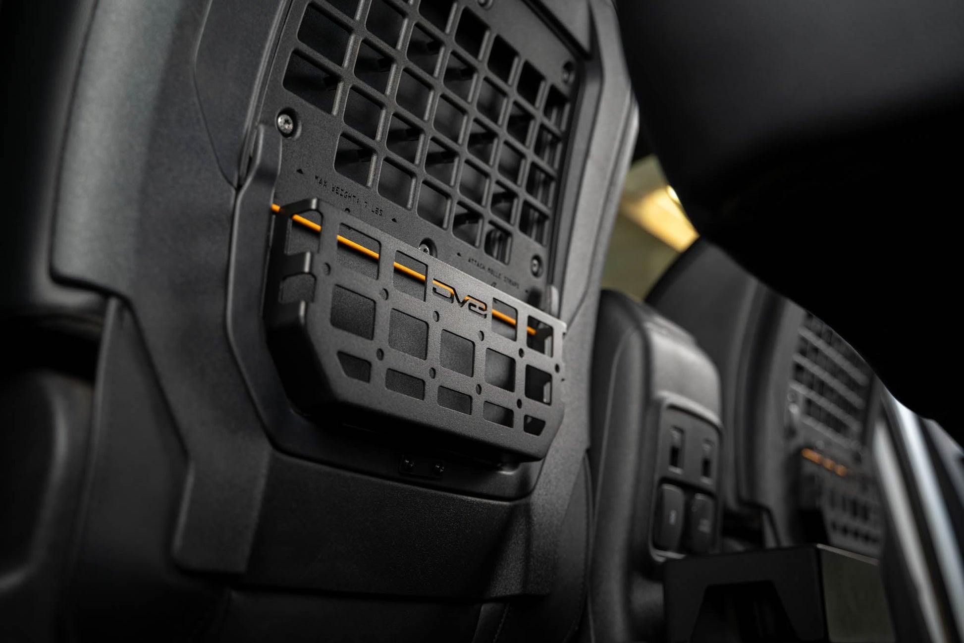 2021 2024 Ford Bronco Seat Back Molle Pockets DV8 Offroad-6