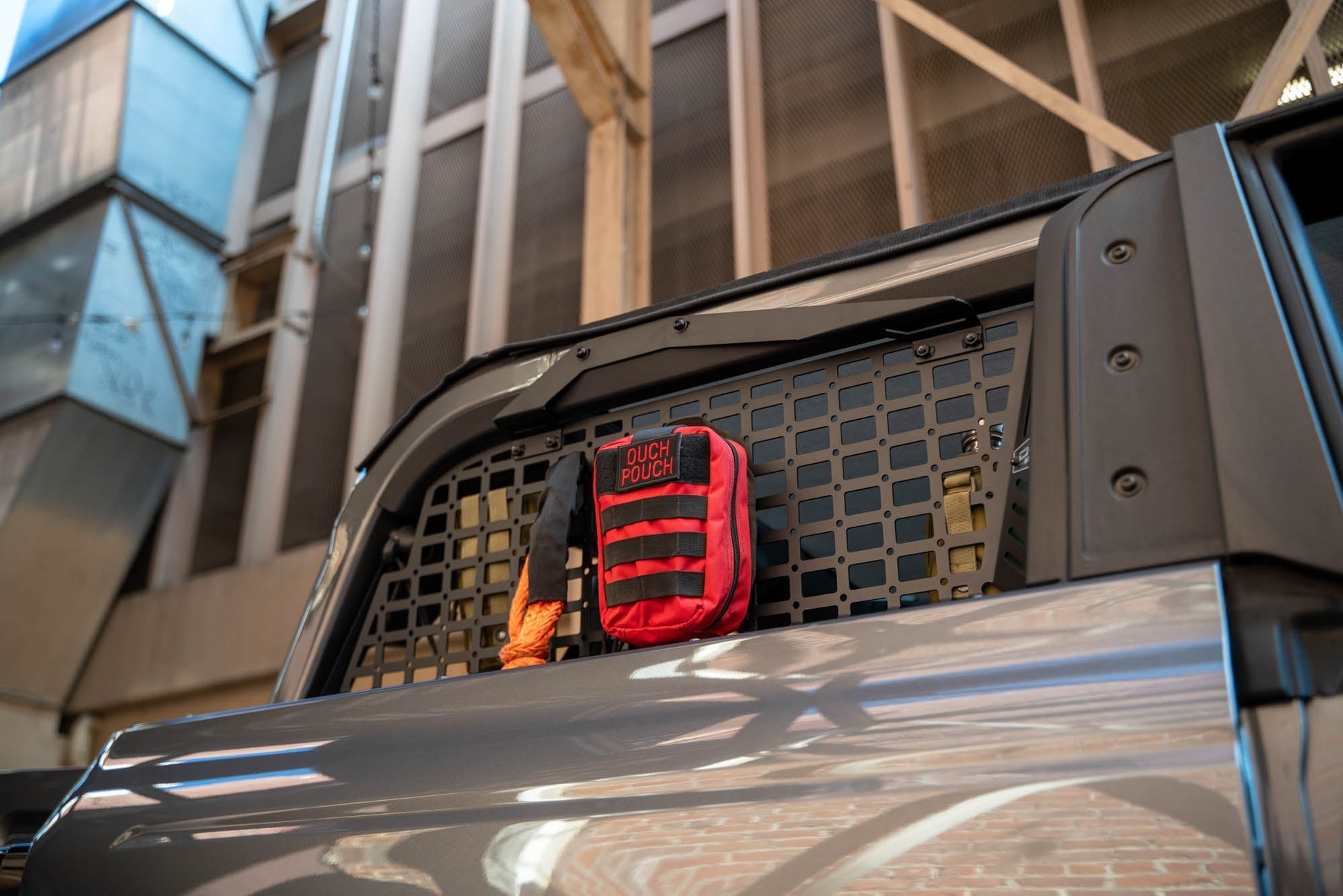 2021 2024 Ford Bronco Rear Window Molle Panels DV8 Offroad-11