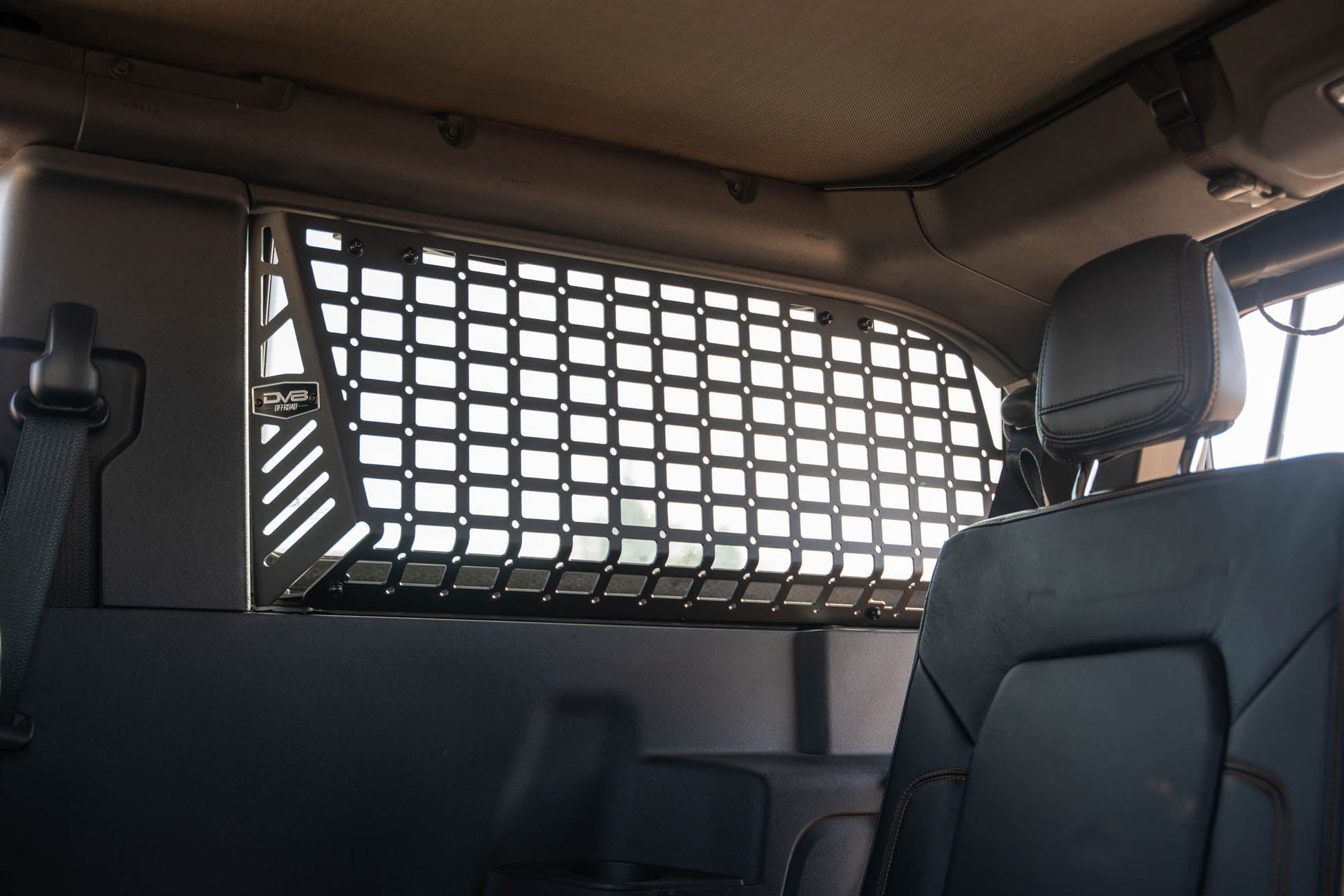 2021 2024 Ford Bronco Rear Window Molle Panels DV8 Offroad-8
