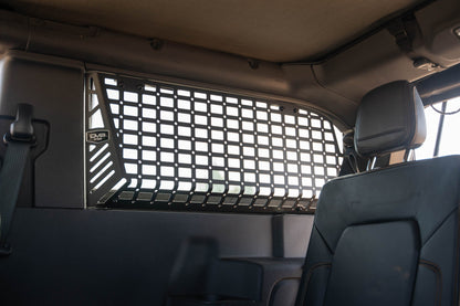 2021 2024 Ford Bronco Rear Window Molle Panels DV8 Offroad-8