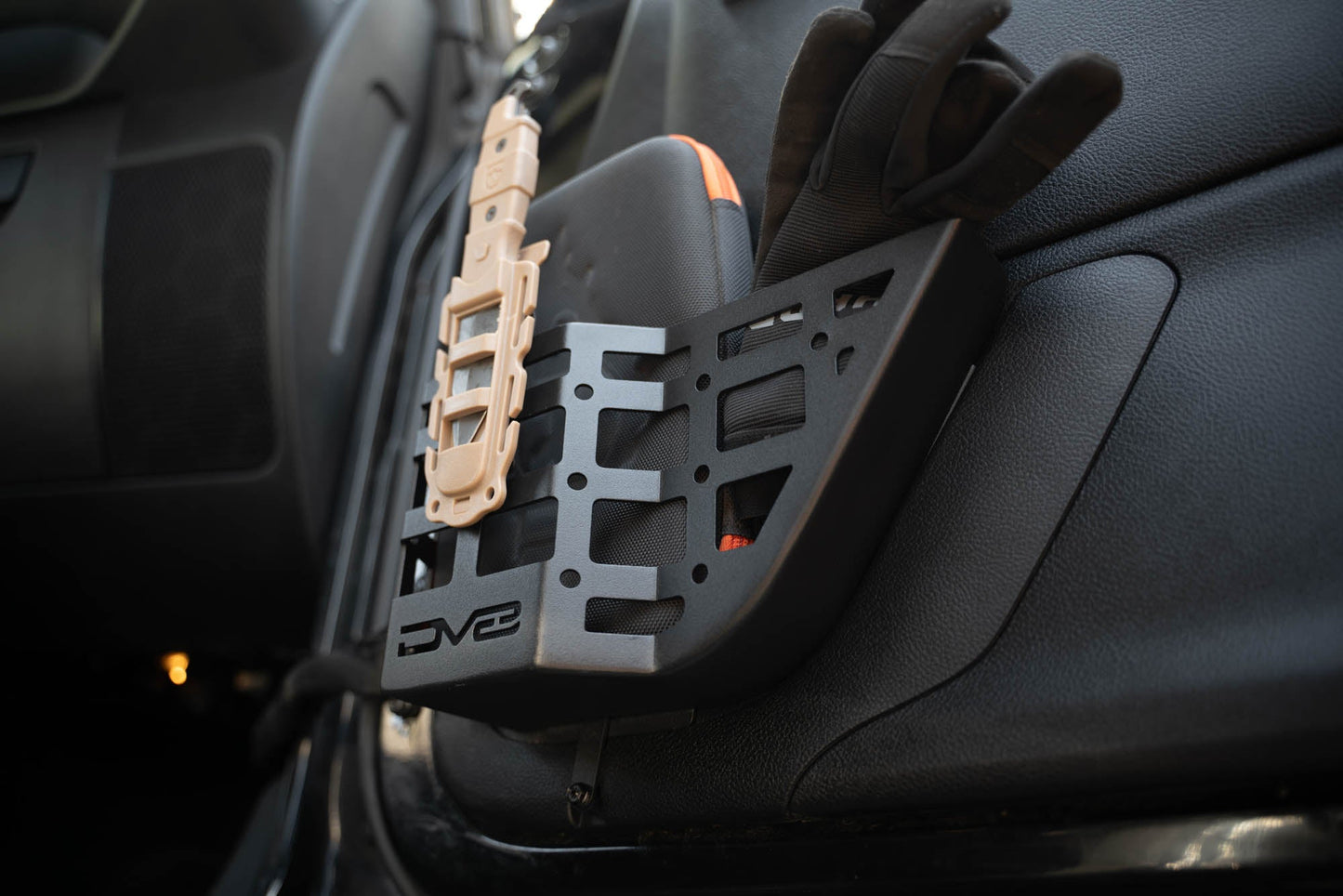 2011 2018 Jeep Wrangler JL Front Door ONLY Pocket Molle Panels DV8 Offroad-6