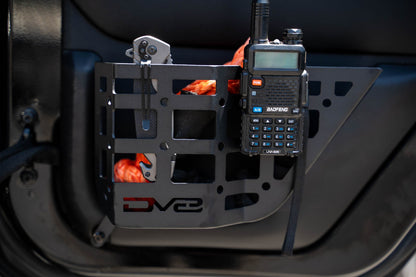 2011 2018 Jeep Wrangler 4 Door Rear Door Pocket Molle Panels DV8 Offroad-5