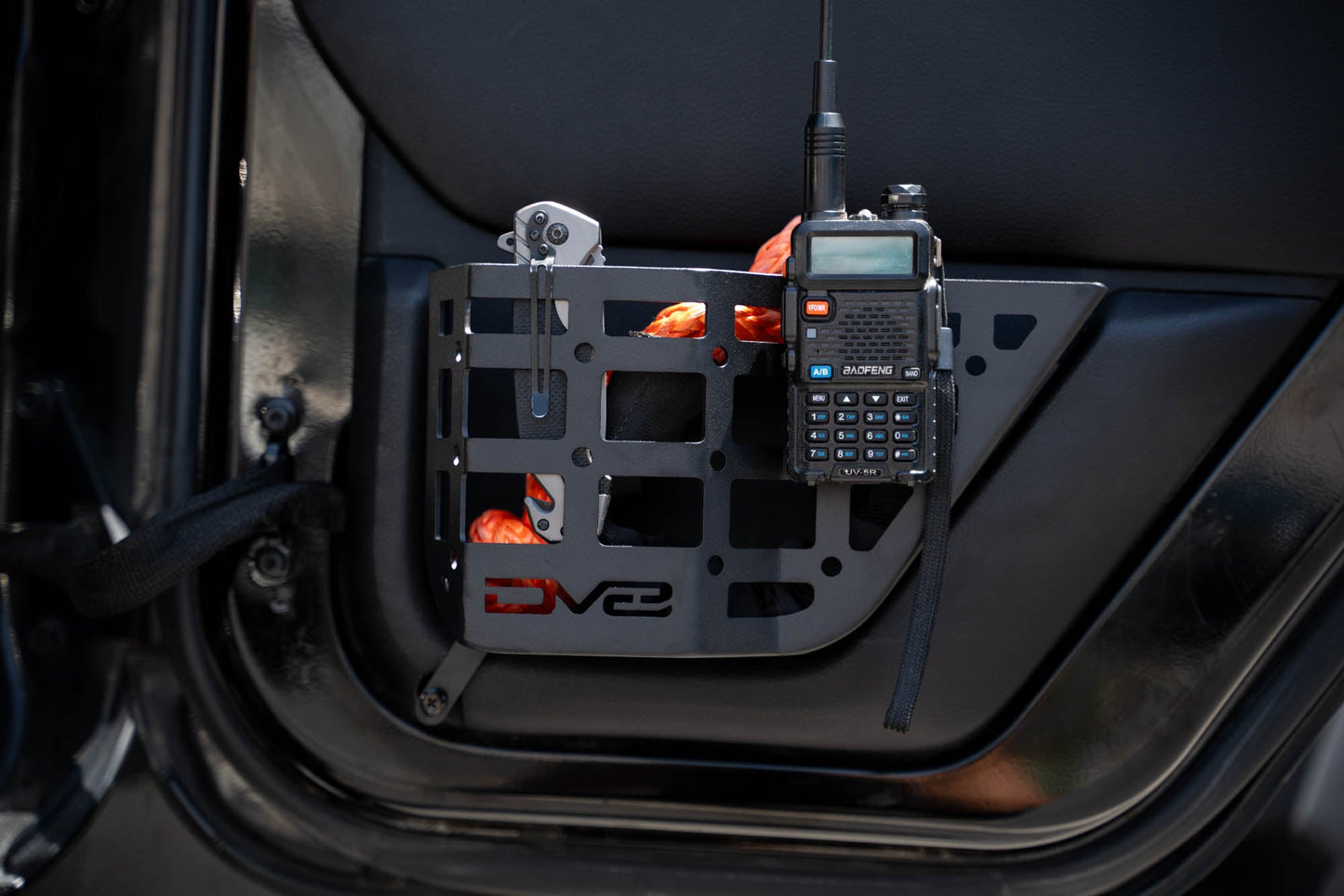2011 2018 Jeep Wrangler 4 Door Rear Door Pocket Molle Panels DV8 Offroad-7
