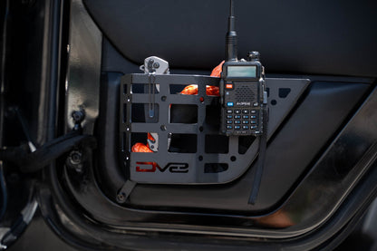 2011 2018 Jeep Wrangler 4 Door Rear Door Pocket Molle Panels DV8 Offroad-7