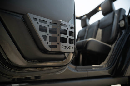2011 2018 Jeep Wrangler 4 Door Rear Door Pocket Molle Panels DV8 Offroad-10