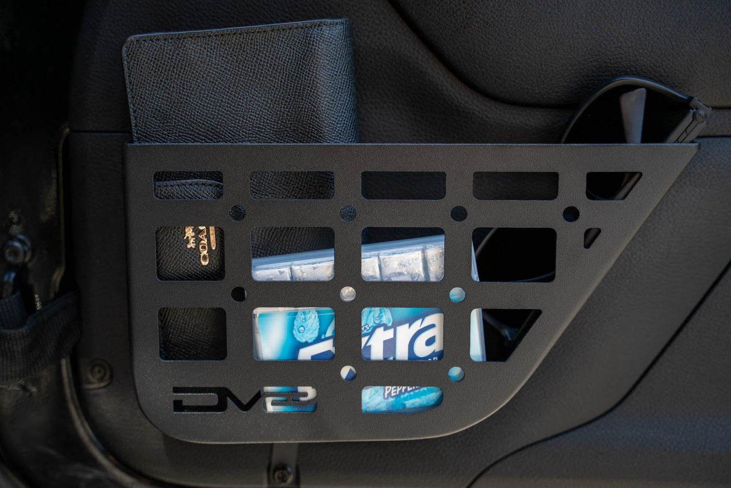 2011 2018 Jeep Wrangler JK 2 Door Slim Front Door ONLY Molle Pockets DV8 Offroad-12