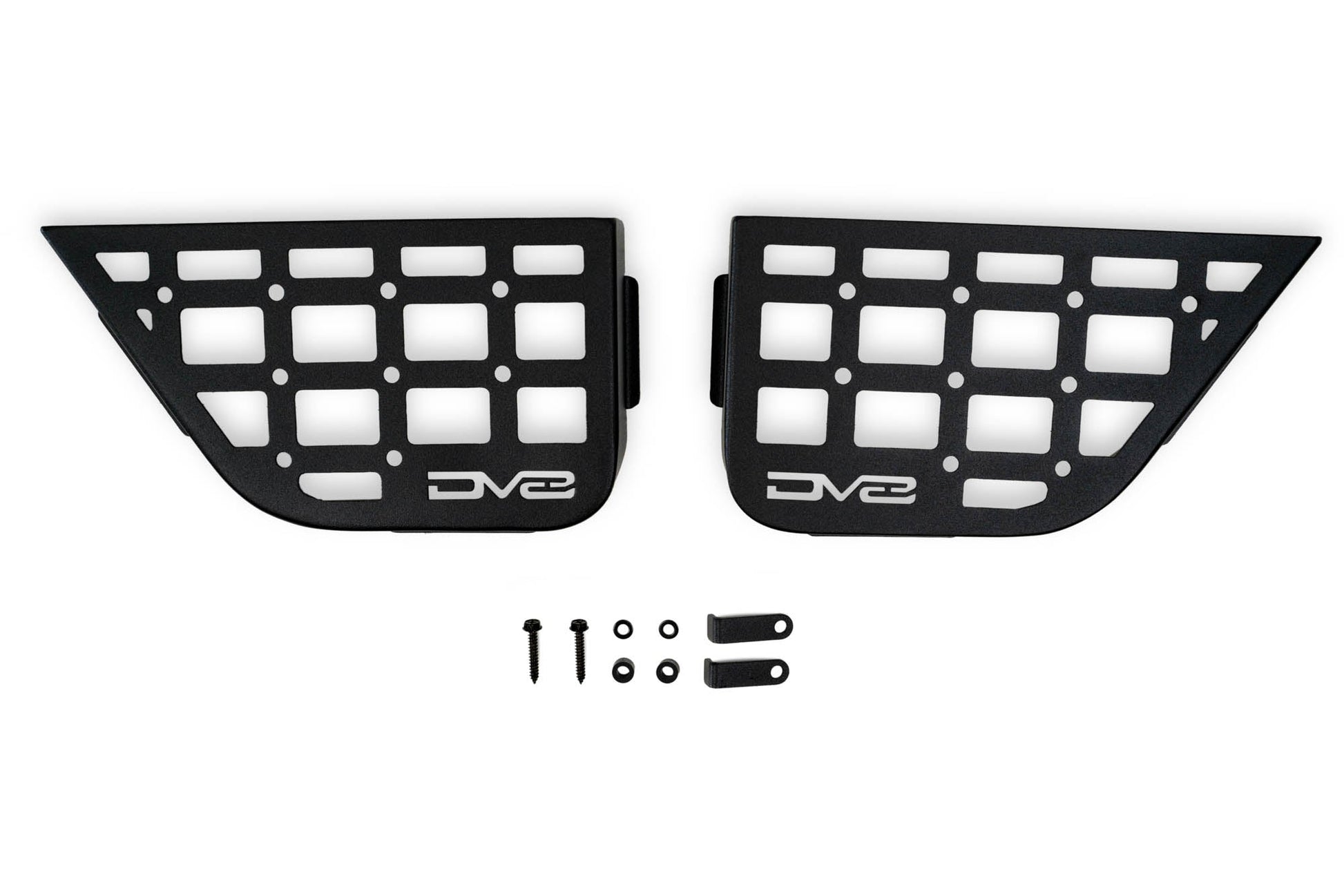 2011 2018 Jeep Wrangler JK 2 Door Slim Front Door ONLY Molle Pockets DV8 Offroad-3