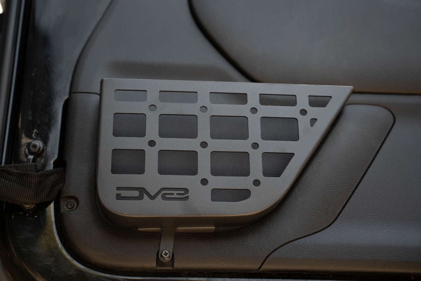2011 2018 Jeep Wrangler JK 2 Door Slim Front Door ONLY Molle Pockets DV8 Offroad-6