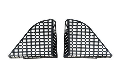 2018 2025 Jeep Wrangler 4 Door Rear Window Pocketed Molle Panels DV8 Offroad-11