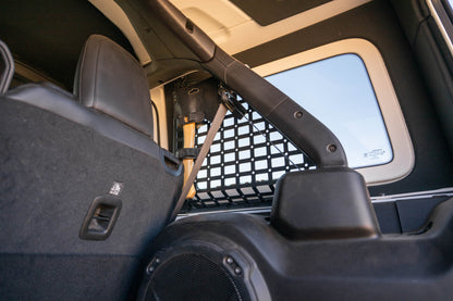 2018 2025 Jeep Wrangler 4 Door Rear Window Pocketed Molle Panels DV8 Offroad-9