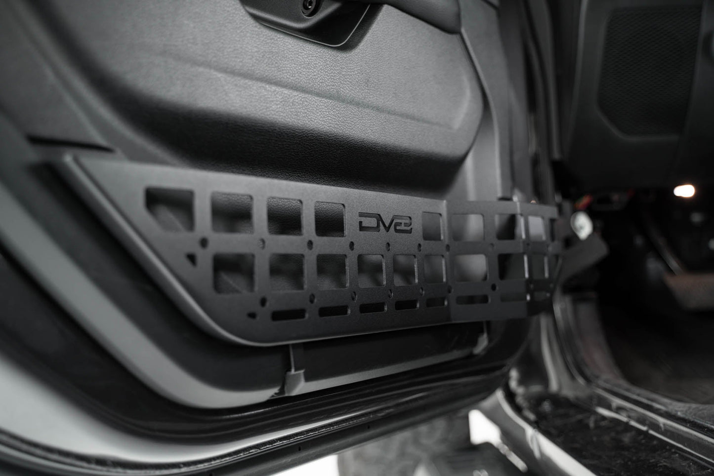 2018 2025 Jeep Gladiator JT Wrangler JL JLU Front Door Pocket Molle Panels DV8 Offroad-4