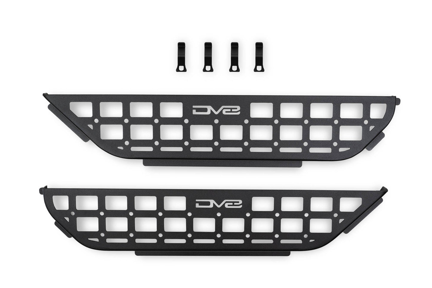 2018 2025 Jeep Wrangler JL, JLU Slim Front Door ONLY Molle Pockets DV8 Offroad-5