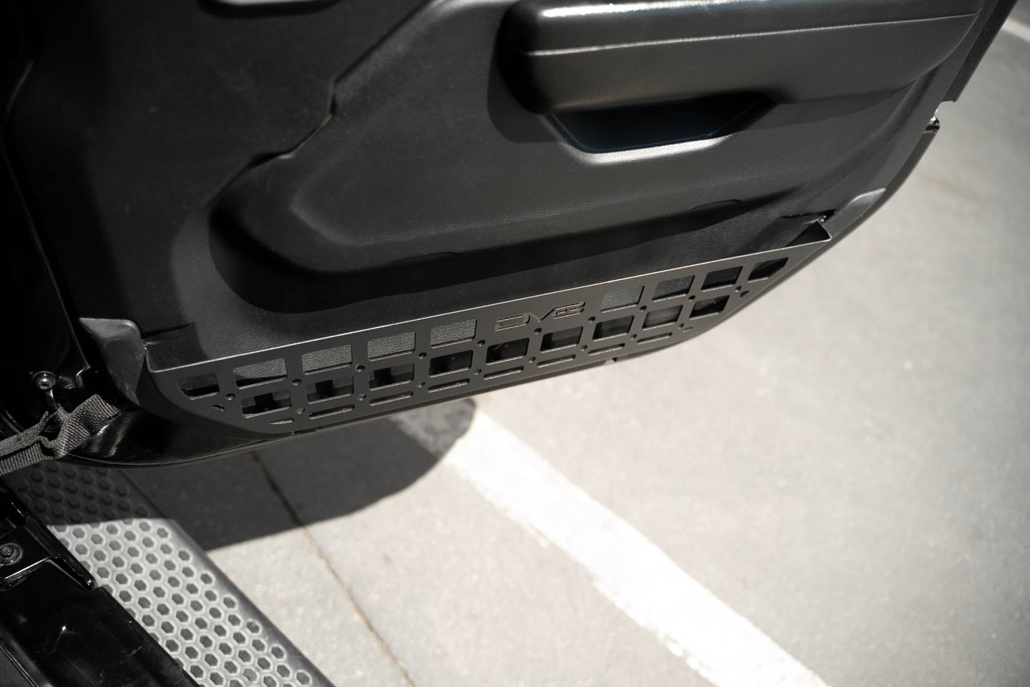 2018 2025 Jeep Wrangler JL, JLU Slim Front Door ONLY Molle Pockets DV8 Offroad-7