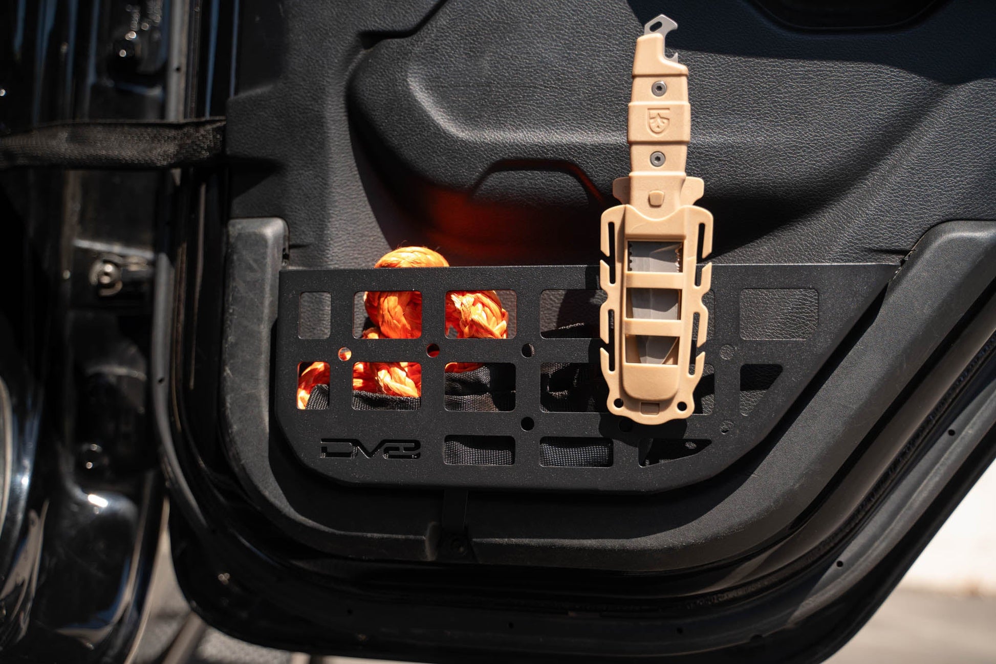 2018 2025 Jeep WranglerJLU Gladiator JT Slim Rear Door ONLY Molle Pockets DV8 Offroad-15