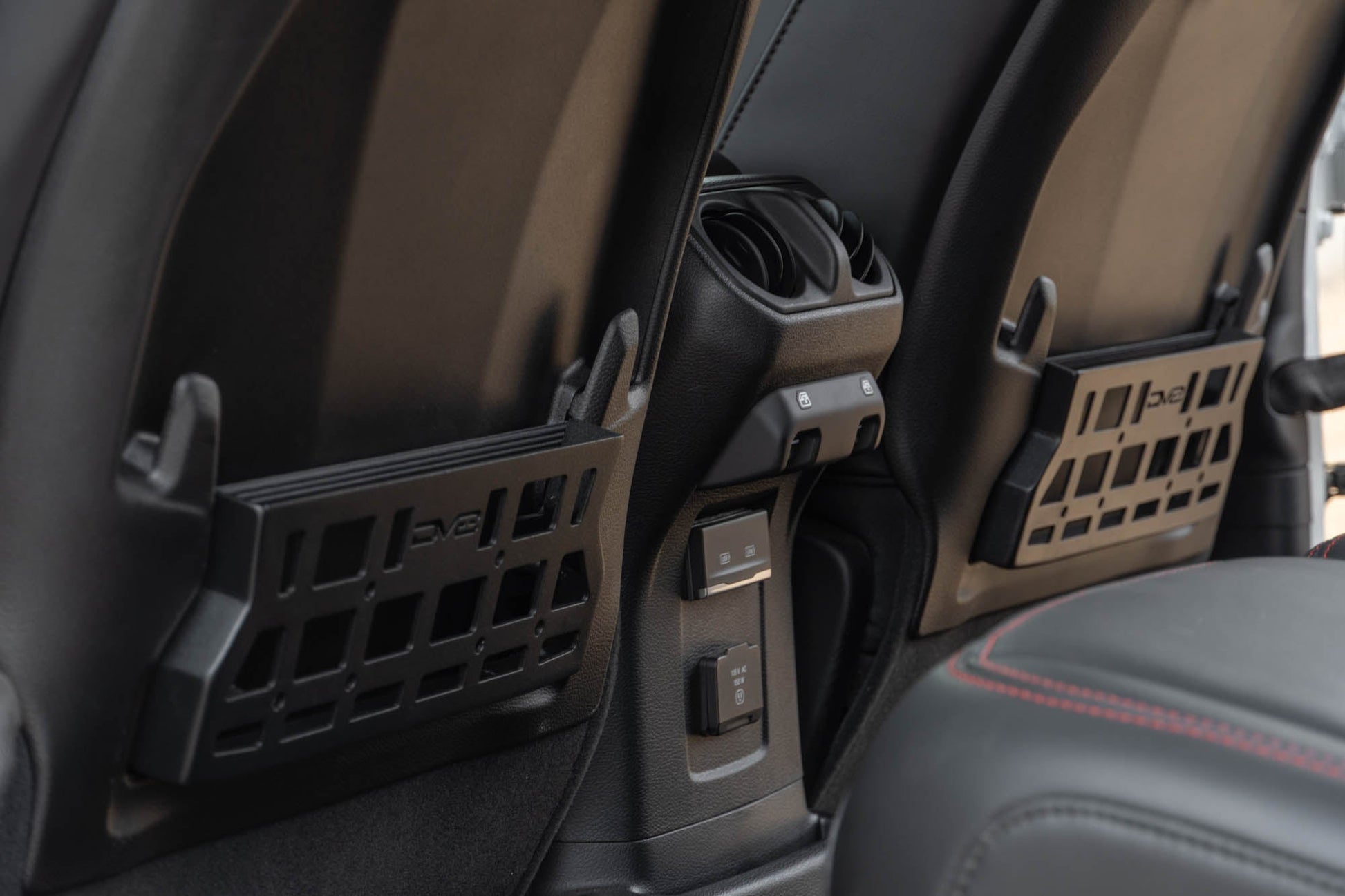 2018 2025 Jeep Wrangler JL JLU Gladiator JT Seat Back Molle Pockets DV8 Offroad-2