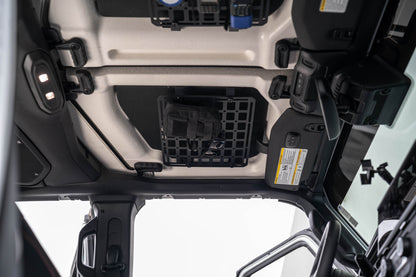2018 2025 Jeep Wrangler JL Roof Mount for 15 Inch x 12 Inch Molle Panel DV8 Offroad-1