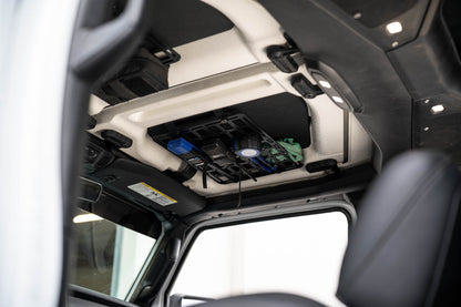 2018 2025 Jeep Wrangler JL Roof Mount for 15 Inch x 12 Inch Molle Panel DV8 Offroad-3