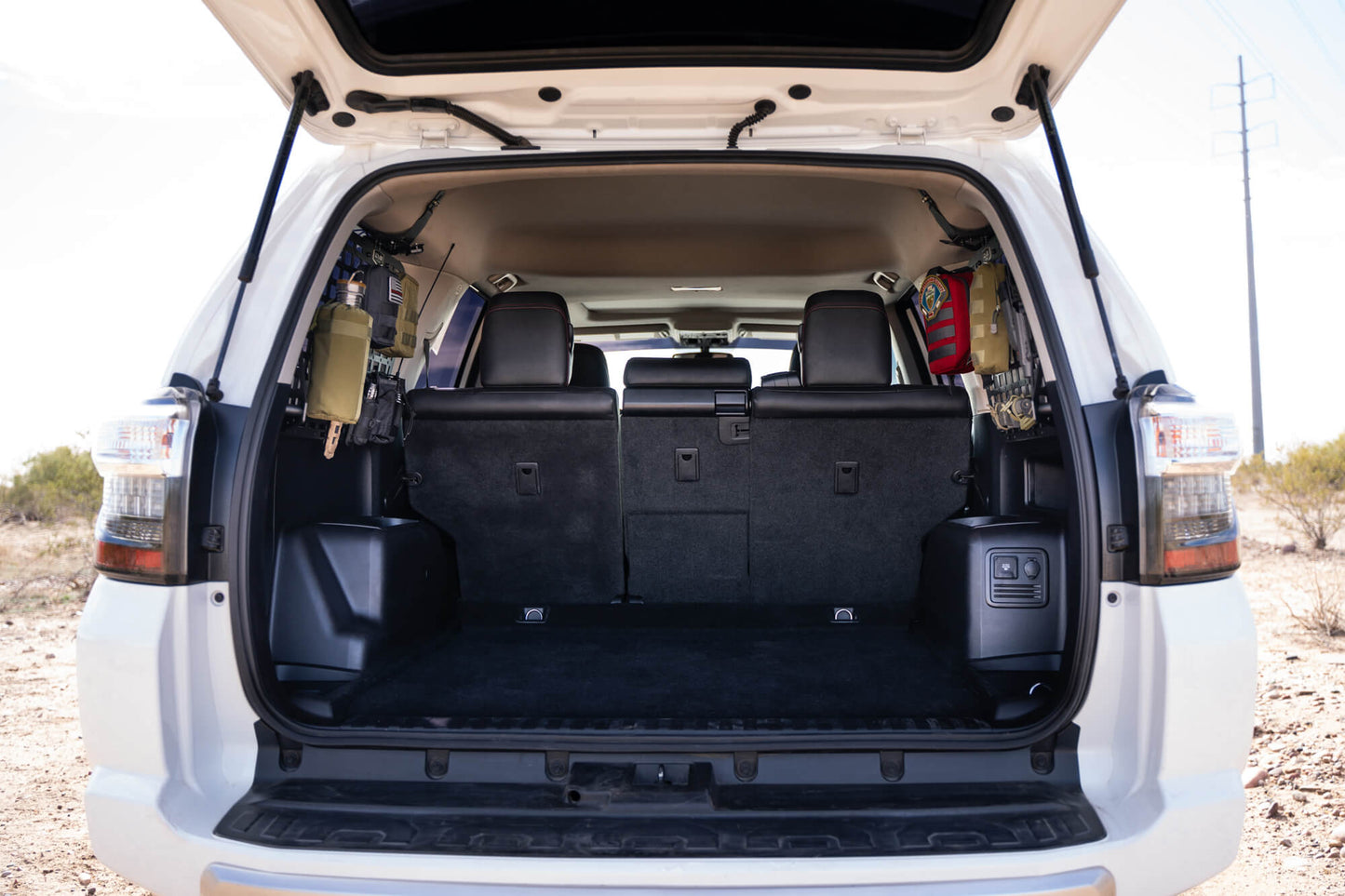 2010 2024 Toyota 4Runner Rear Window Molle Panels DV8 Offroad-11