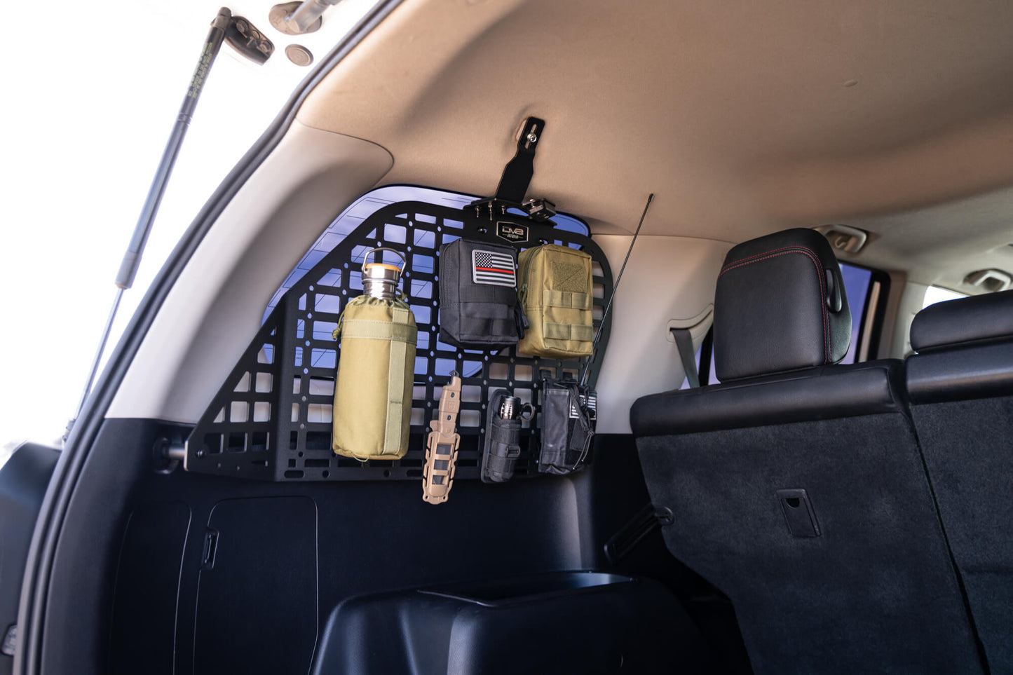 2010 2024 Toyota 4Runner Rear Window Molle Panels DV8 Offroad-13