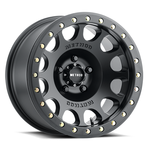 Aluminum 17x9 Beadlock MR105 Matte Black MB Method Race Wheels-12