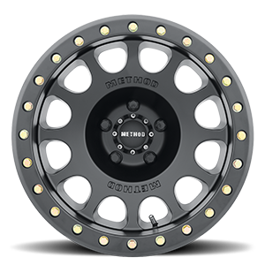 Aluminum 17x9 Beadlock MR105 Matte Black MB Method Race Wheels-14