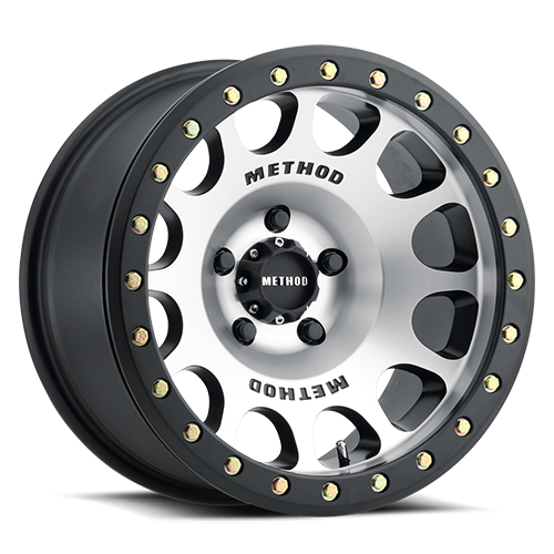 Aluminum 17x9 Beadlock MR105 Matte Black MB Method Race Wheels-2