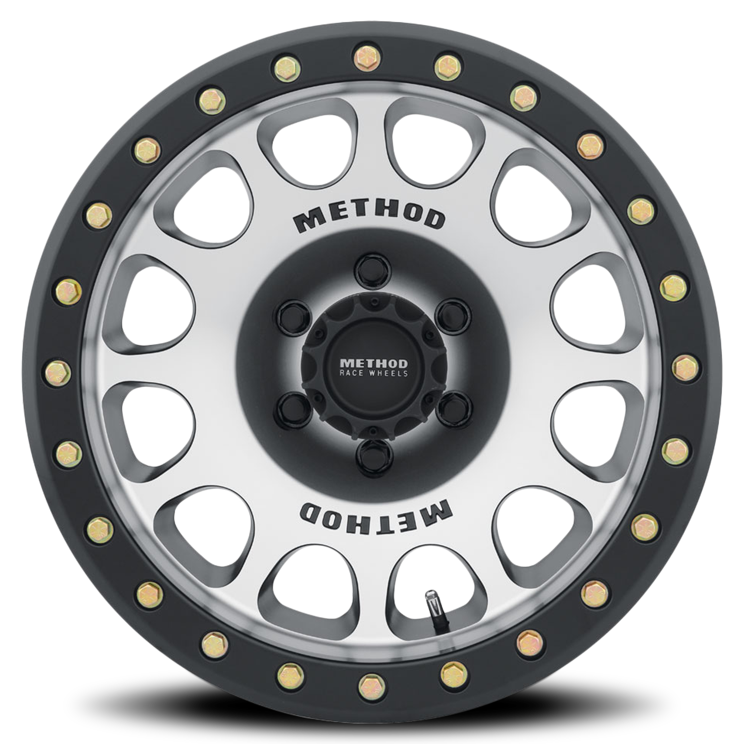 Aluminum 17x9 Beadlock MR105 Matte Black MB Method Race Wheels-1