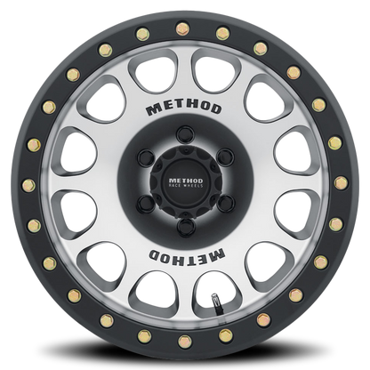 Aluminum 17x9 Beadlock MR105 Matte Black MB Method Race Wheels-1