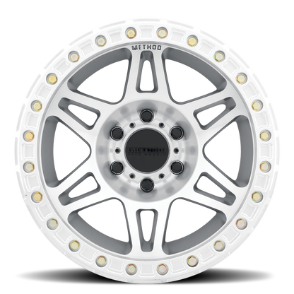 Aluminum 17x9 Beadlock MR106 Machined SL Clear Coat Method Race Wheels-4