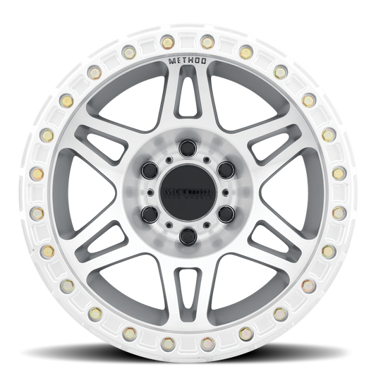 Aluminum 17x9 Beadlock MR106 Machined SL Clear Coat Method Race Wheels-1