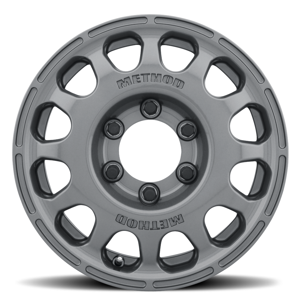 Aluminum 16x7 MR107 Gloss Titanium Method Race Wheels-5