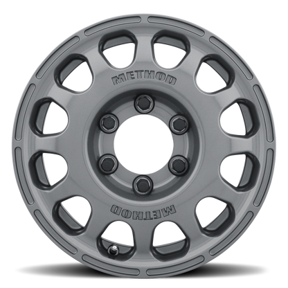 Aluminum 16x7 MR107 Gloss Titanium Method Race Wheels-5